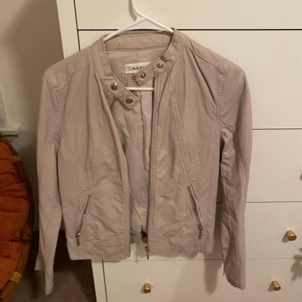 Calvin Klein Leather Jacket